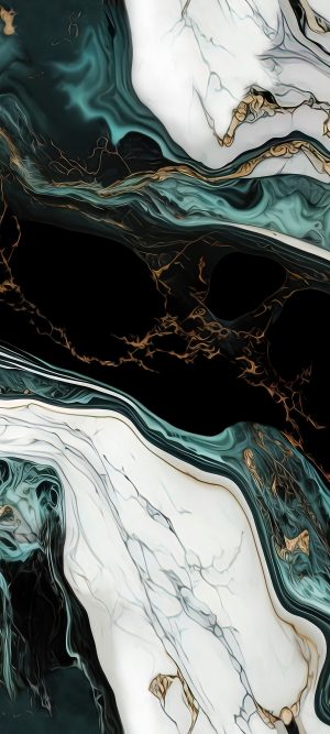 Botanic Green Marble Wall Panel – 2400x1000x10mm