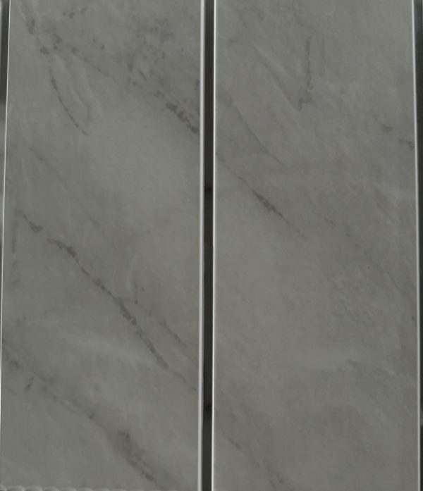 Marble Grey Chrome PVC Ceiling Panel – 2700×250×8mm