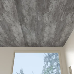 Metallic Silver PVC Ceiling Panel – 2700×250×8mm