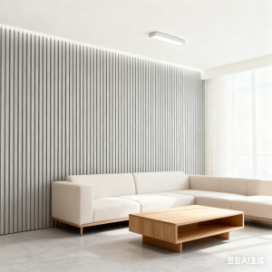 Sapporo PVC Slat Wall Panel – 301×12mm (Custom Length)