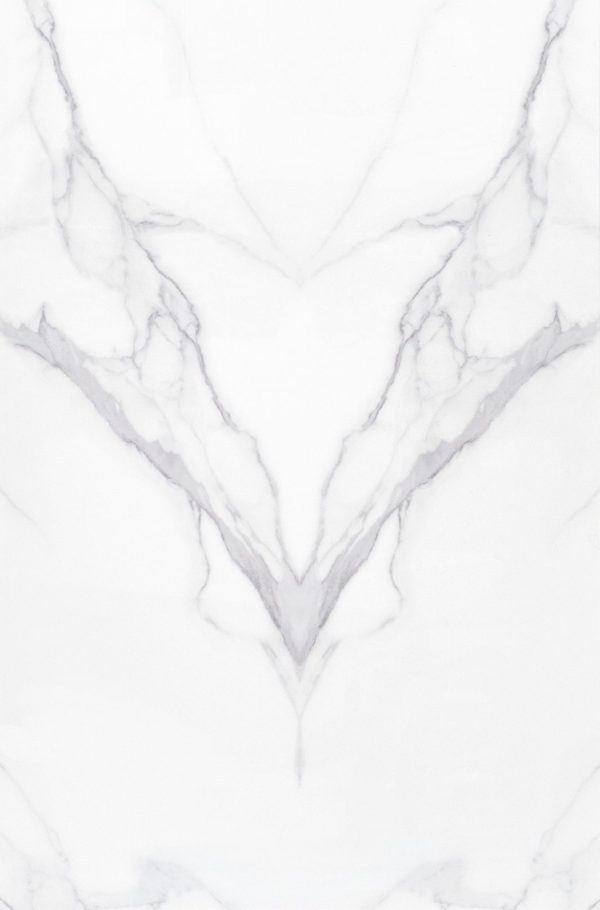 Statuario White Marble Wall Panel – 2400x1000x10mm