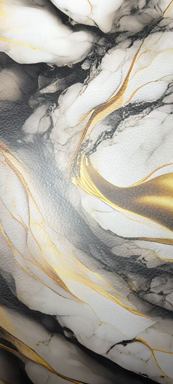 Abstract Black & Gold Marble-1 Abstract Black & Gold Marble-1 Wall Panel – 2400×1000×10mm