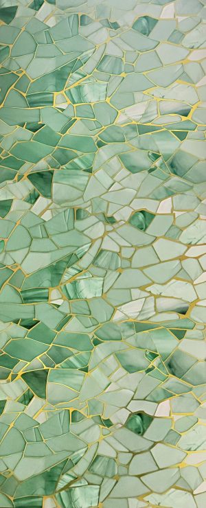 Mosaic Emerald Wall Panel – 2400×1000×10mm