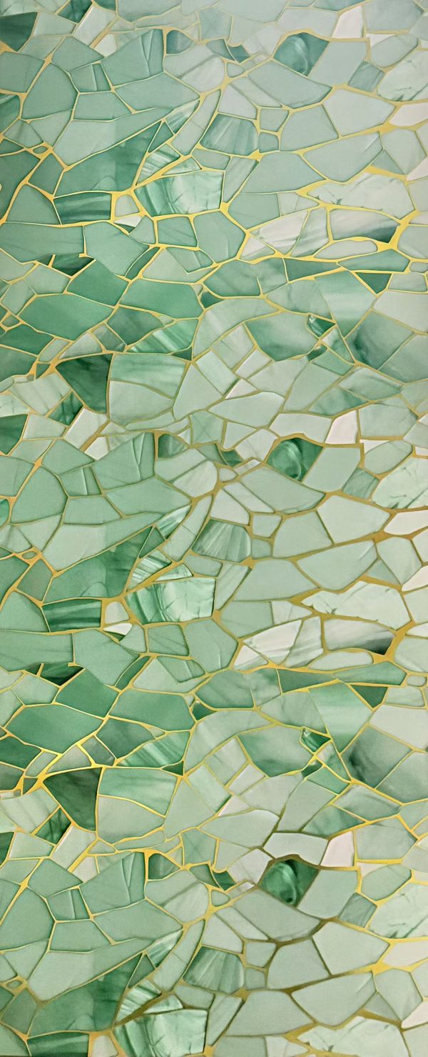 Mosaic Emerald Wall Panel – 2400×1000×10mm