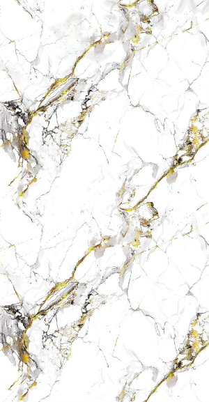 Bold Gold Marble Wall Panel – 2400×1000×10mm