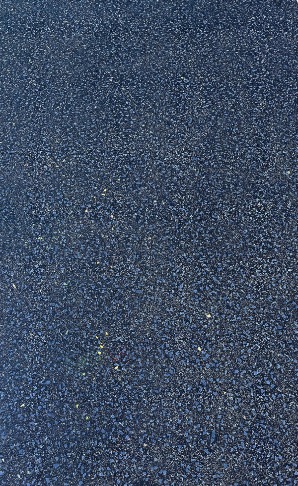 Deep Blue Aggregate Speckle Wall Panel – 2400×1000×10mm